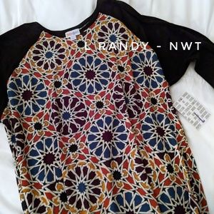 Large Randy Baseball Tee